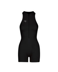 Sculpted Backless Short - Black