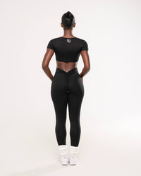 Scrunch Butt Leggings - Black