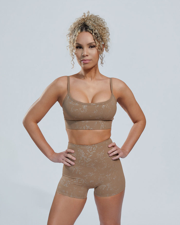 Compressed Shorts - Brown