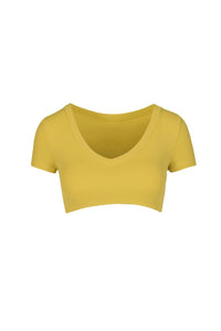 Crop V yellow