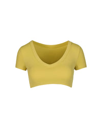 Crop V yellow
