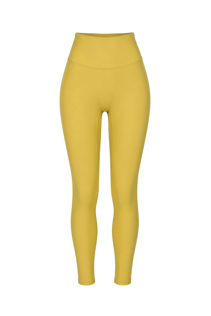 Light Scrunch Leggings Yellow