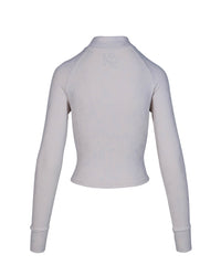 Neutral Sculpted Jacket - Cream