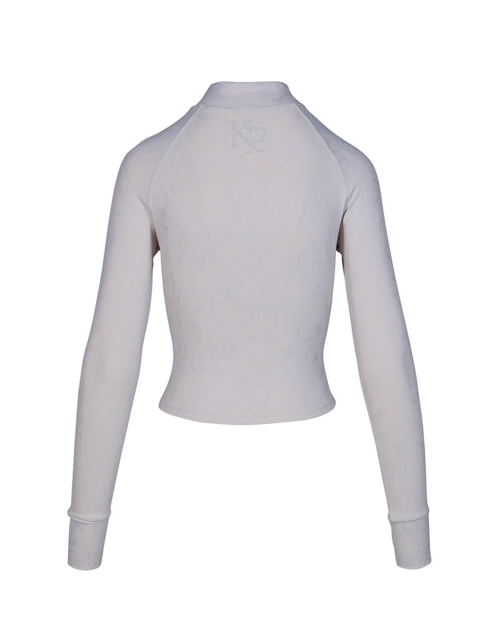 Neutral Sculpted Jacket - Cream