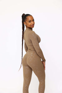 Compressed Long Sleeve - brown