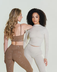 Compressed Leggings- cream