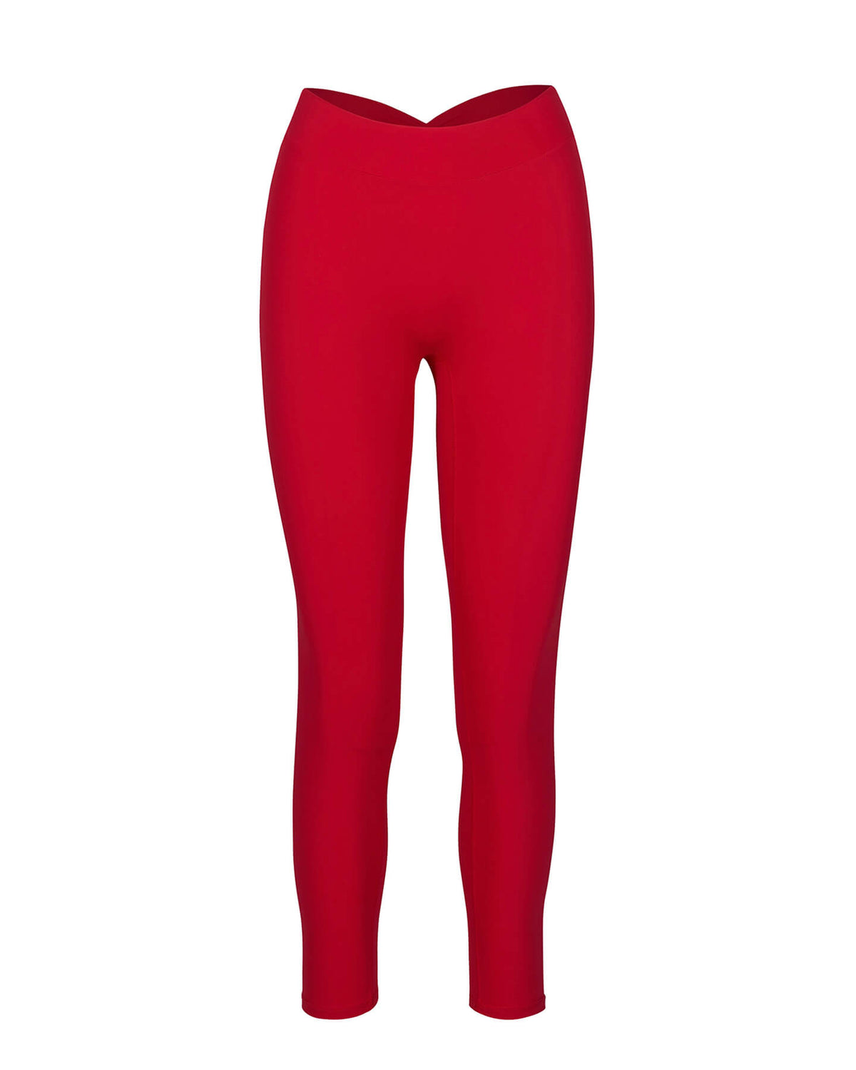 Scrunch Butt Leggings - Red