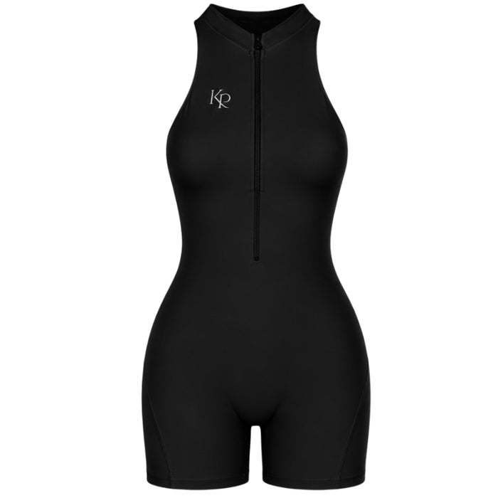 Sculpted Backless Short - Black